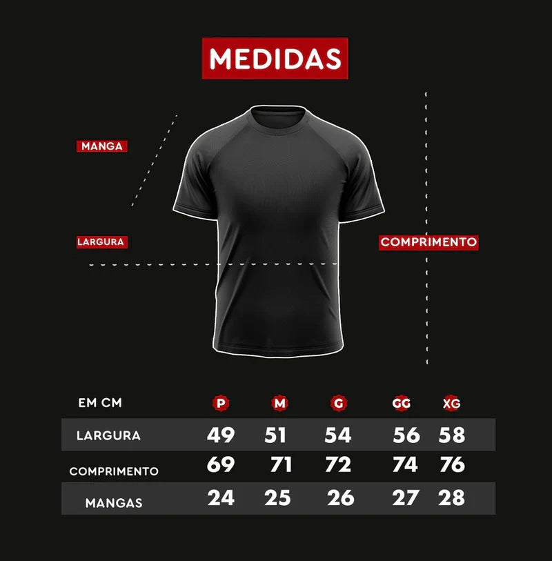 Camisa Poliamida Tech - Vermelha - Logo